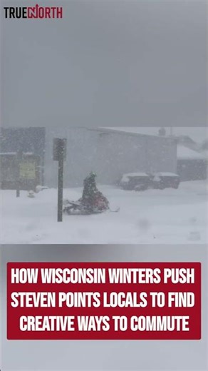How Wisconsin Winters Push Steven Points Locals To Find Creative Ways To Commute