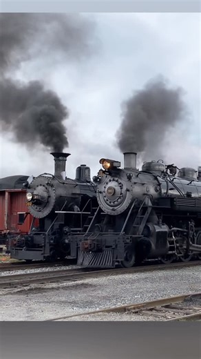 Thomas on Instagram: "Coal Burning Steam Locomotives at Strasburg Railroad! Great Western #90, a 2-10-0, leads the regularly scheduled passenger train as Norfolk Western #475, a 4-8-0, waits with an “extra” in the yard. 🚂: 90 - Baldwin | 1924 🚂: 475 - Baldwin | 1906 🛤️: Standard Gauge 📸: October | 2019 🚂: #steamtrain #steamlocomotive #steamengine #railroad #railway #trains #trainspotter #trainspotting #pennsylvania #trainride #machine #vintage #history #historic #americana #transportation #