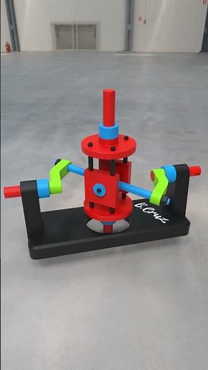 How a 90° Oscillating Linkage Works