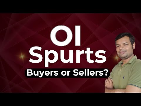 Mastering OI Spurts : How to Spot Buyers and sellers #oispurts