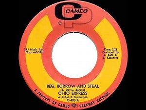 1967 HITS ARCHIVE: Beg, Borrow And Steal - Ohio Express (The Conquests) (mono 45)