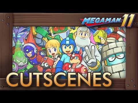 Mega Man 11 - All Cutscenes
