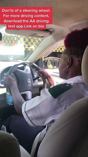 For more driving content, download the AA driving test App. Link on bio #AAKenyacares #driving #kenya #AADrivingTestApp #steering #fy #drivinglessons