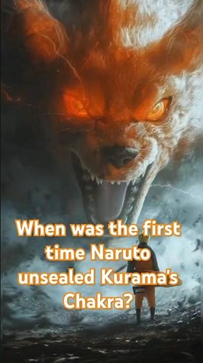 The Moment Naruto Unleashed the Nine-Tailed Fox for the first time