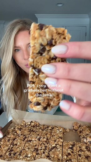 Homemade Granola Bars Recipe with Natural Ingredients