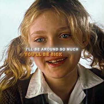 The girl bottle-feeds a piglet in the middle of class./🎬Charlotte's Web (2006)/#movie #film #edit