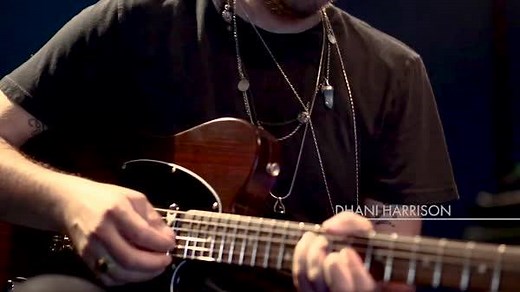 Dhani Harrison gives us a taste of the new George Harrison Telecaster. For more info go to: http://bit.ly/2vQKE4N | Fender