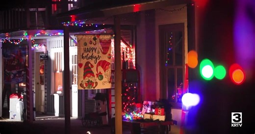 Fort Benton Museum's Homestead Village transforms into a winter wonderland