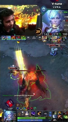 MIKOTO PUCK CONTROLS THE GAME #shorts #dota2