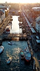 1K reactions · 77 shares | The best aerial shots of Nyhavn Copenhagen #denmark #reels #videosvirales #reelsviralvideo❤️❤️❤️❤️ | Discovering Denmark | Facebook