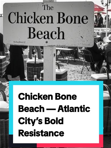Chicken Bone Beach — Atlantic City’s Bold Resistance. Chicken Bone Beach: A Celebration of Black Joy and Resistance. Southern Black History Hidden Black Stories Black History American History Black Southern Legacy Uncovered Truths Erased Black Communities Black Pride South Buried Black History Chicken Bone Chicken Black Excellence #SouthernBlackHistory #HiddenBlackTruths #ChickenBoneBeach #Blacktiktok #BlackBookTok