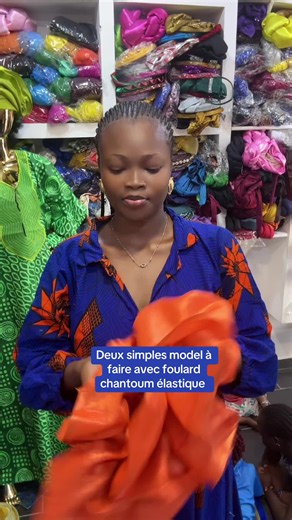 Tutoriel pour Foulard Élastique : Deux Modèles Simples