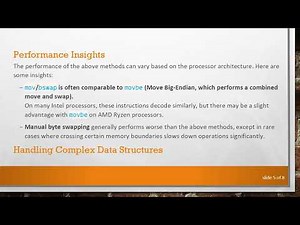 The Fastest Way to Byte Swap an Unaligned 64-Bit Value in Memory