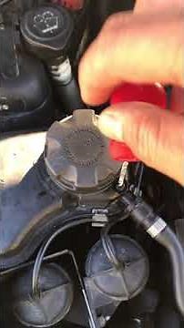 How to remove broken coolant bleed screw 2007 e90 335i