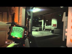 Alien: Isolation - Desolation: Sneak To Spaceflight Terminal (Avoid Alien Sequence) Gameplay PS4