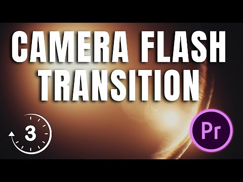 Create Stunning Camera Flash Transitions in Adobe Premiere Pro CC | Tutorial