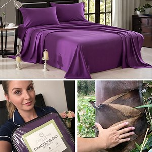 9.3M views · 2.5K reactions | Introducing our Luxury Bamboo Bed Sheets designed for hot sleepers:  Ultra breathable to release extra body heat  Made of Bamboo for temperature moderation ️ No more kicking the comforter off at night  Free Shipping  Ultra-breathable to release extra body heat | Cosy House Collection | Facebook