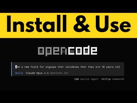 How to Install and Use OpenCode on Windows 10/11 (Step-by-Step 2026 Guide)