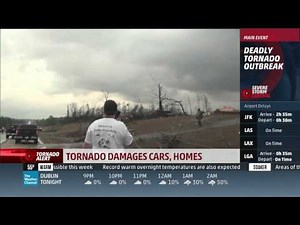 December 23, 2015 Tornado Coverage (8pm-12am) - The Weather Channel