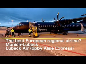 Flight Report: Lübeck Air (opby Alsie Express) Munich-Lübeck ATR 72-500