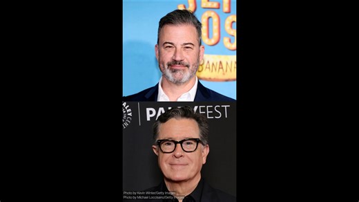 Late-Night Hosts Colbert & Kimmel Address Charlie Kirk's Death.