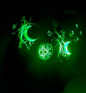 Lightning Theme - RGB LED - Custom Wireless Controller for Xbox or PC - Etsy
