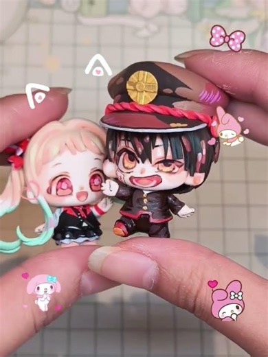 Making Hanako-kun and Nene Yashiro with Clay | Toilet-Bound Hanako-kun Anime Art | HowClay