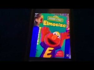 Sesame Street Elmocize VHS 1996