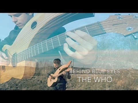 Behind Blue Eyes - The Who - Harp Guitar Cover - Jamie Dupuis