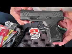 TAURUS GX4 MICRO COMPACT 9MM PISTOL REVIEW AND UNBOXING.
