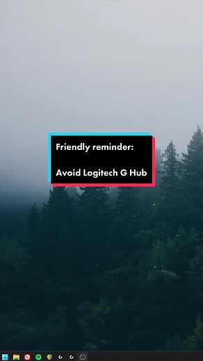 Just a friendly reminder to everyone who want to get the best performance out of their Logitech gaming mouse / mice. 🐭 Don’t use Logitech G Hub as it’s not a well made application. Reduce input delay and system resources by using Logitech Onboard Memory Manager instead. #optimizepc #techtips #techtok #pcgaming #inputlatency