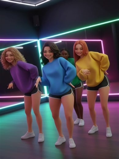 Bora dançar ♥ #animaçao#bonequinha #kpop #kpopfyp #coreografia
