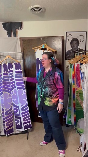 Advent stoles tour in Needling God’s office. | Needling God