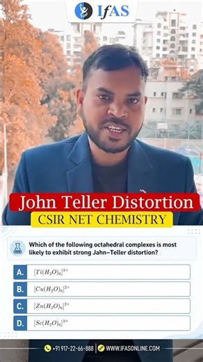 John Teller Distortion | Coordination Chemistry | CSIR NET Chemistry | IFAS