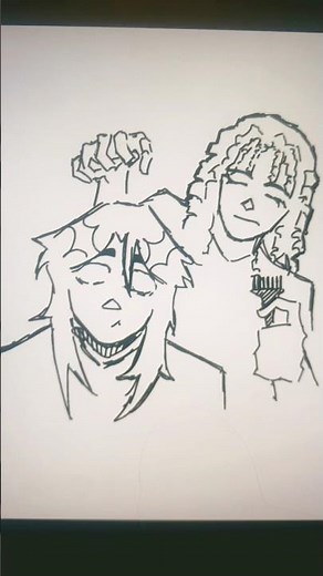 Shoutout to my friend for dyeing my hair #music #hair #alt #drawing #shorts