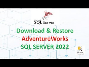Hướng dẫn Download & Restore dữ liệu mẫu AdventureWorks - SOA101 AS Y1