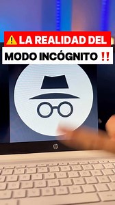 Esto es lo que no sabía sobre el modo incógnito en tu navegador. No vuelvas a usarlo si no antes ver este video #navegador #chrome #incognito #web #paginas #seguridad #privacidad | Veleztips