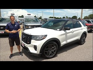 The 2025 Ford Explorer ST is the MOST affordable twin-turbo AWD performance SUV!