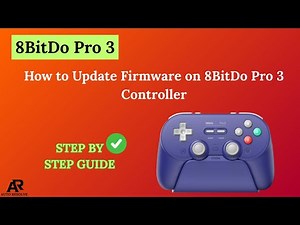 How to Update Firmware on 8BitDo Pro 3 Controller