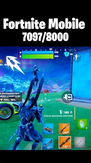 New Fortnite Mobile Chapter 7 season 2 Gameplay on Poco F6 | Adamas | Short