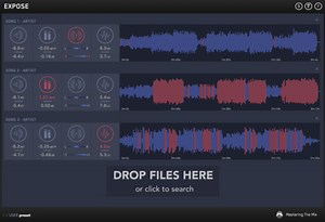Youtube・Apple Music・Spotify等にアップロードした際のエンコードによる音質劣化を検出するソフト、Mastering The Mix「Expose」が51%OFF！ | Computer Music Japan