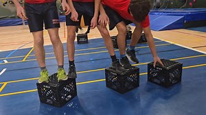 2.9K views · 26 reactions | Résolution de problèmes en duo pour une petite compétition amical en fin d'échauffement pour nos DSP4 de l'option A. | Programme DéfiSports | Facebook