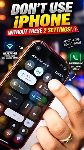 2 iPhone Settings You NEED to Turn ON! 🚨📱
