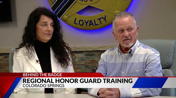 El Paso County Sheriff's Office leads regional honor guard training