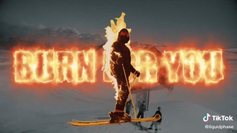 Skiing Video Editing Tips on TikTok