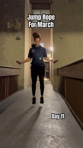 Day 11/31 Jump Rope For March #monthlychallenge