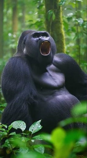 Intense Gorilla Sound in Jungle 🦍🌳🔊