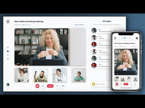 ASMR Programming - Responsive Video Call App Design - No Talking