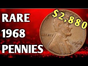 1968 One Cent Coin A Classic Piece of American Numismatic History