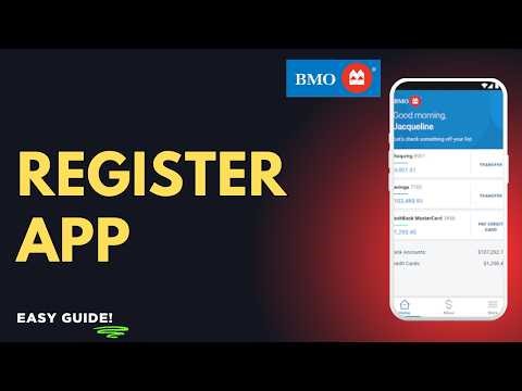 How to Register the BMO Mobile App